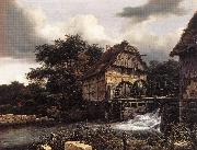 Two Water Mills and an Open Sluice dfh